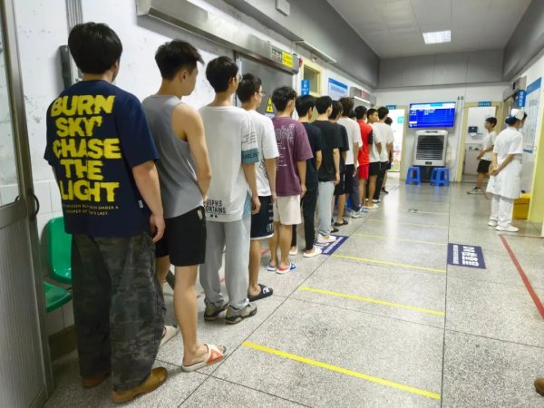 尚红网  输送强军新力量，麻涌镇开展2025年下半年征兵体检工作